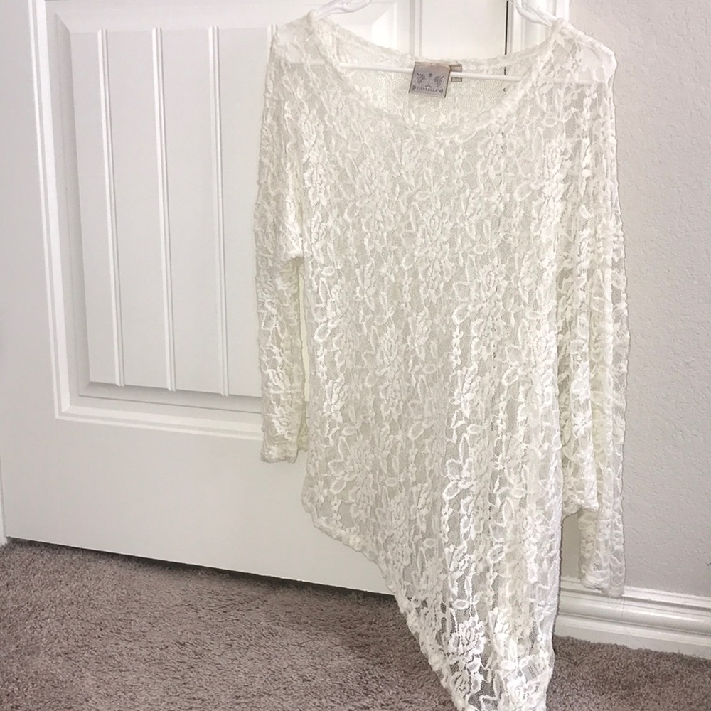 Embroidered coverup